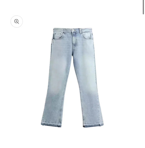 "DOWNTOWN" FLARED DENIM